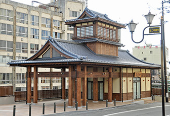 飯坂温泉波来湯